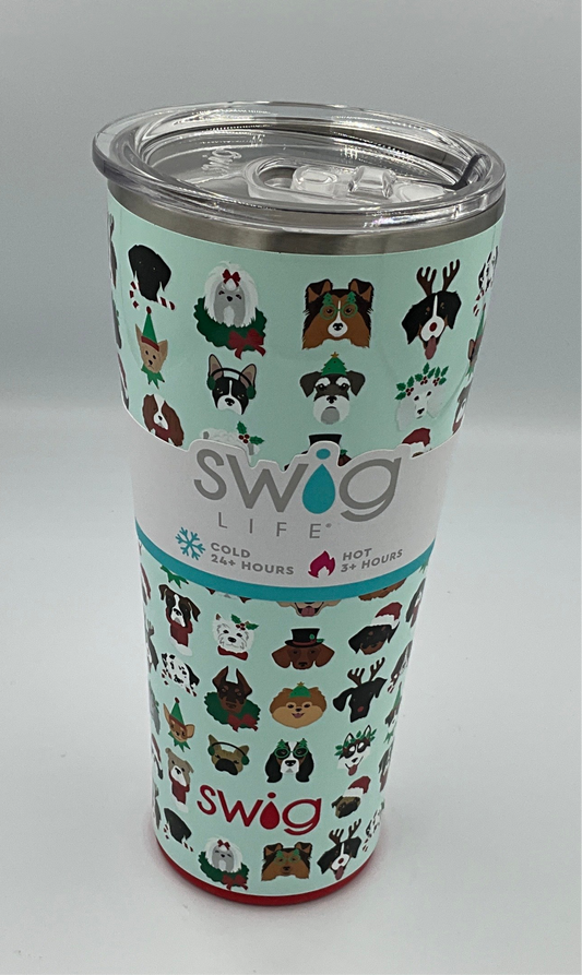Swig 32oz Happy Howlidays