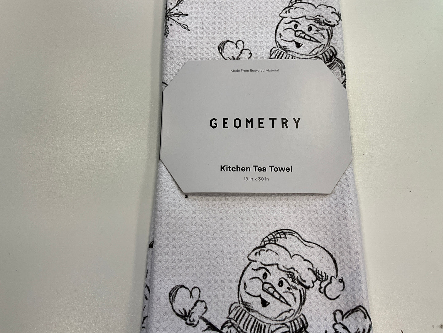 Geom Tea Snowman Charcoal