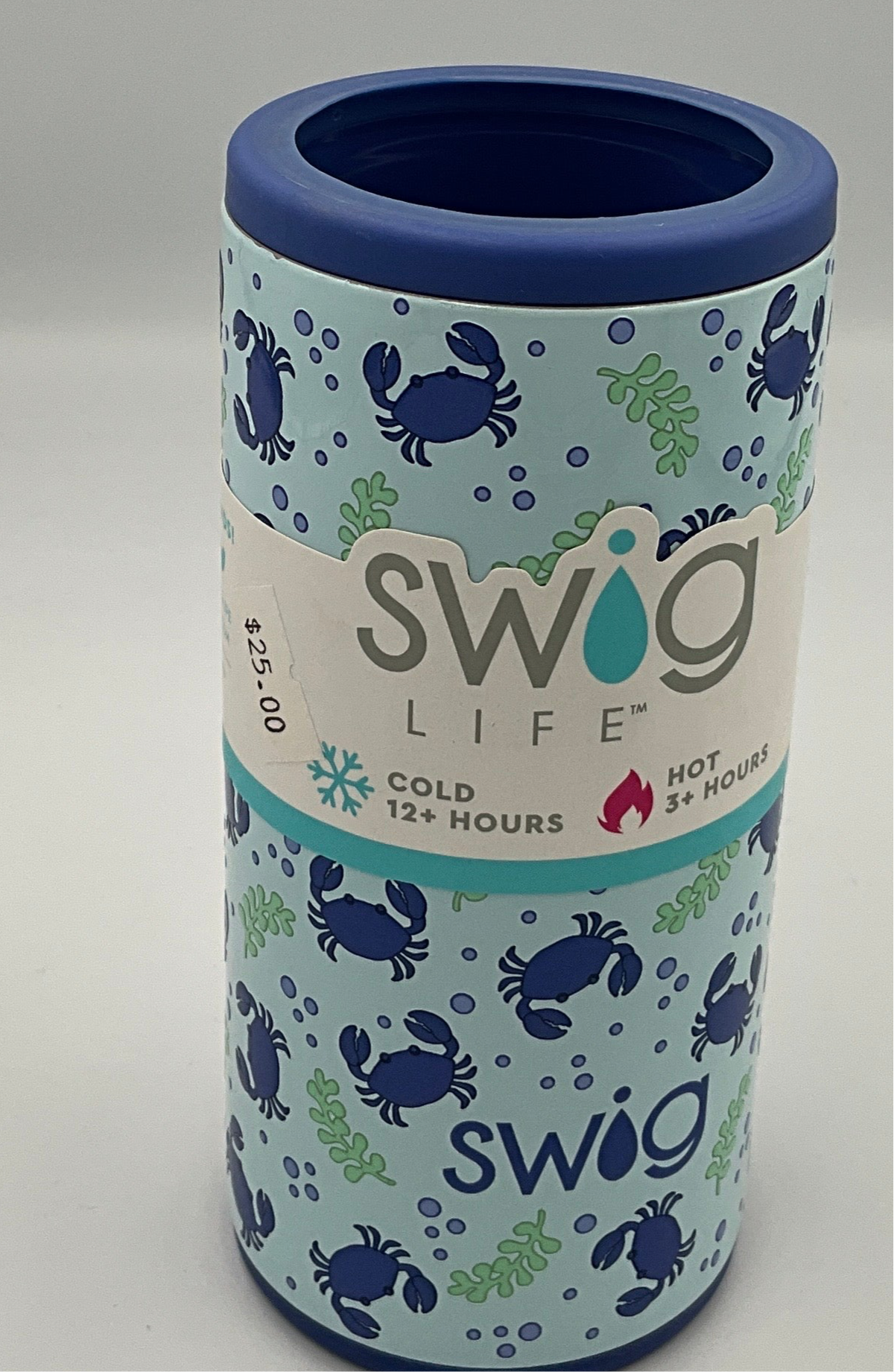 Swig Skinny Can Blue Crab
