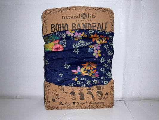 Nat Life Bandeau Navy Floral