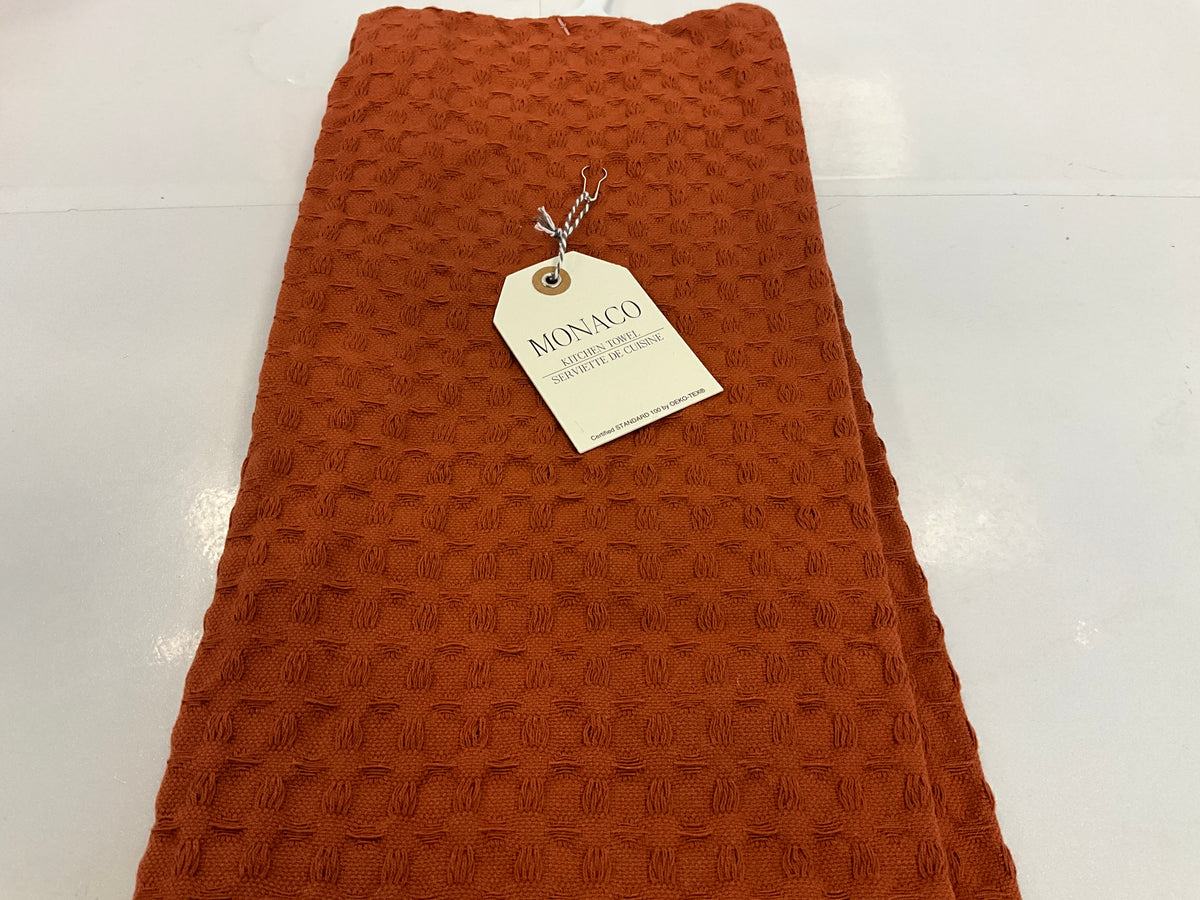 KAFH Lrg Waffle Towel Sierra