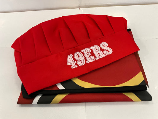 Mojo Apron With Hat 49ers
