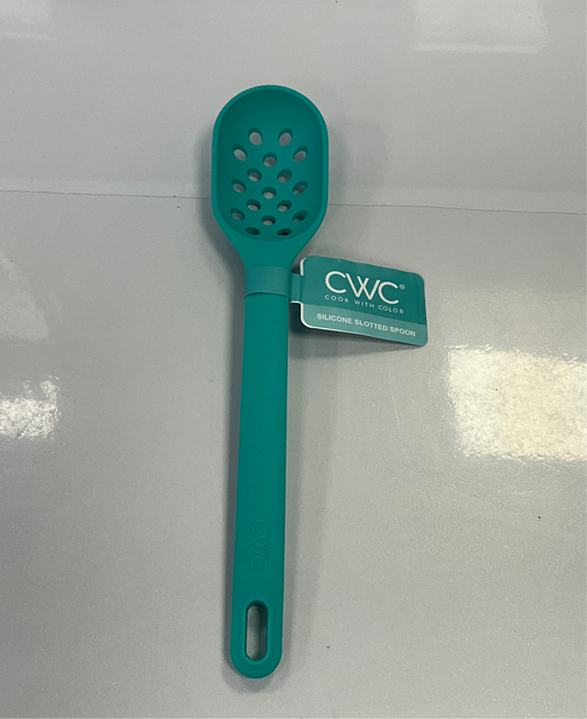CWC Slot Spoon Teal