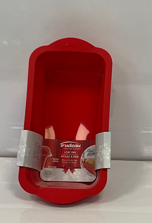 Trudeau SS Red Loaf Pan