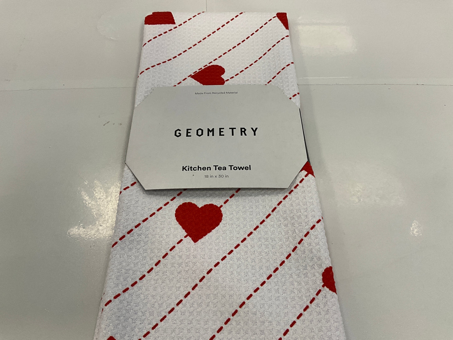 Geom Tea Stitched Heart