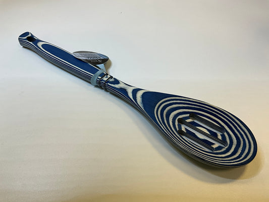 Pakka Slotted Spoon Blue