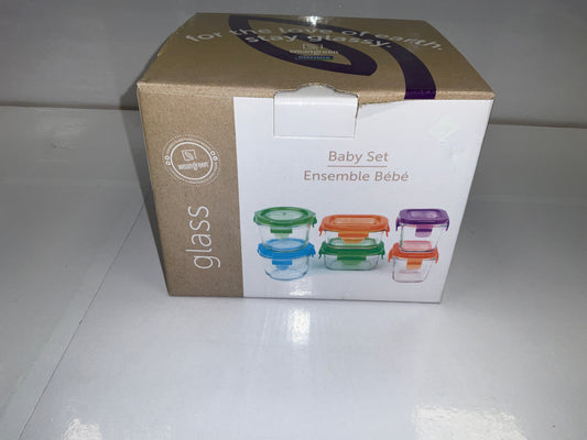 Glass Baby Feed Starter Set