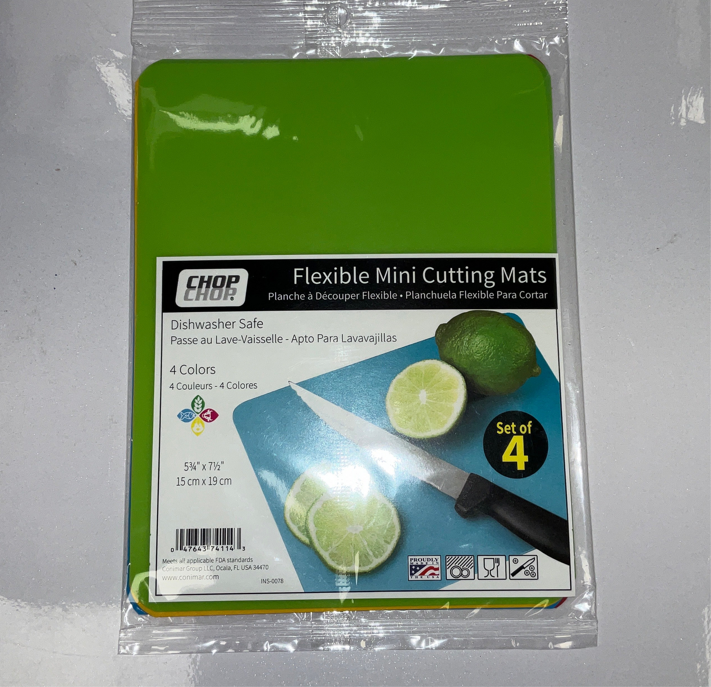 Chop Flex Cutting Mats 4pc Mini