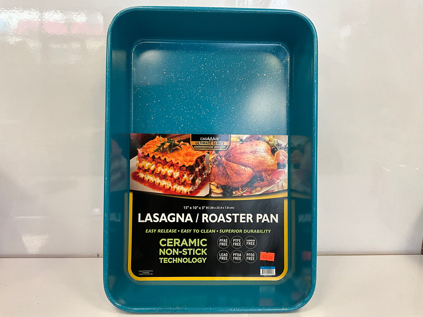 Casa 15x10x3 Lasagna Pan Blue