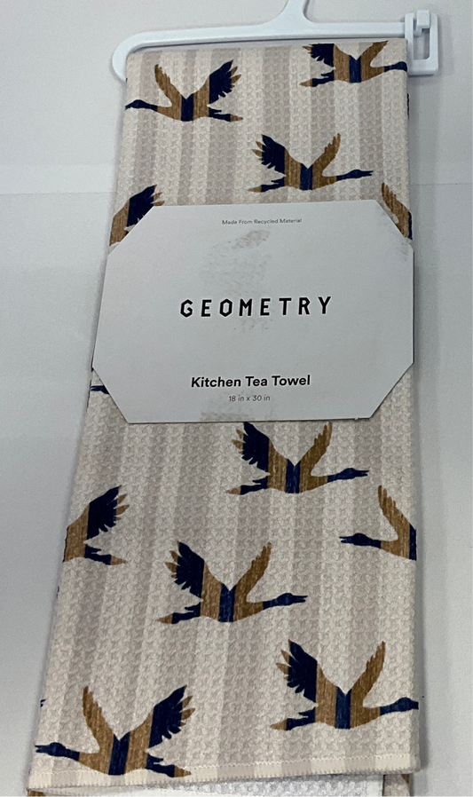 Geom Tea Striped Nautical Birds