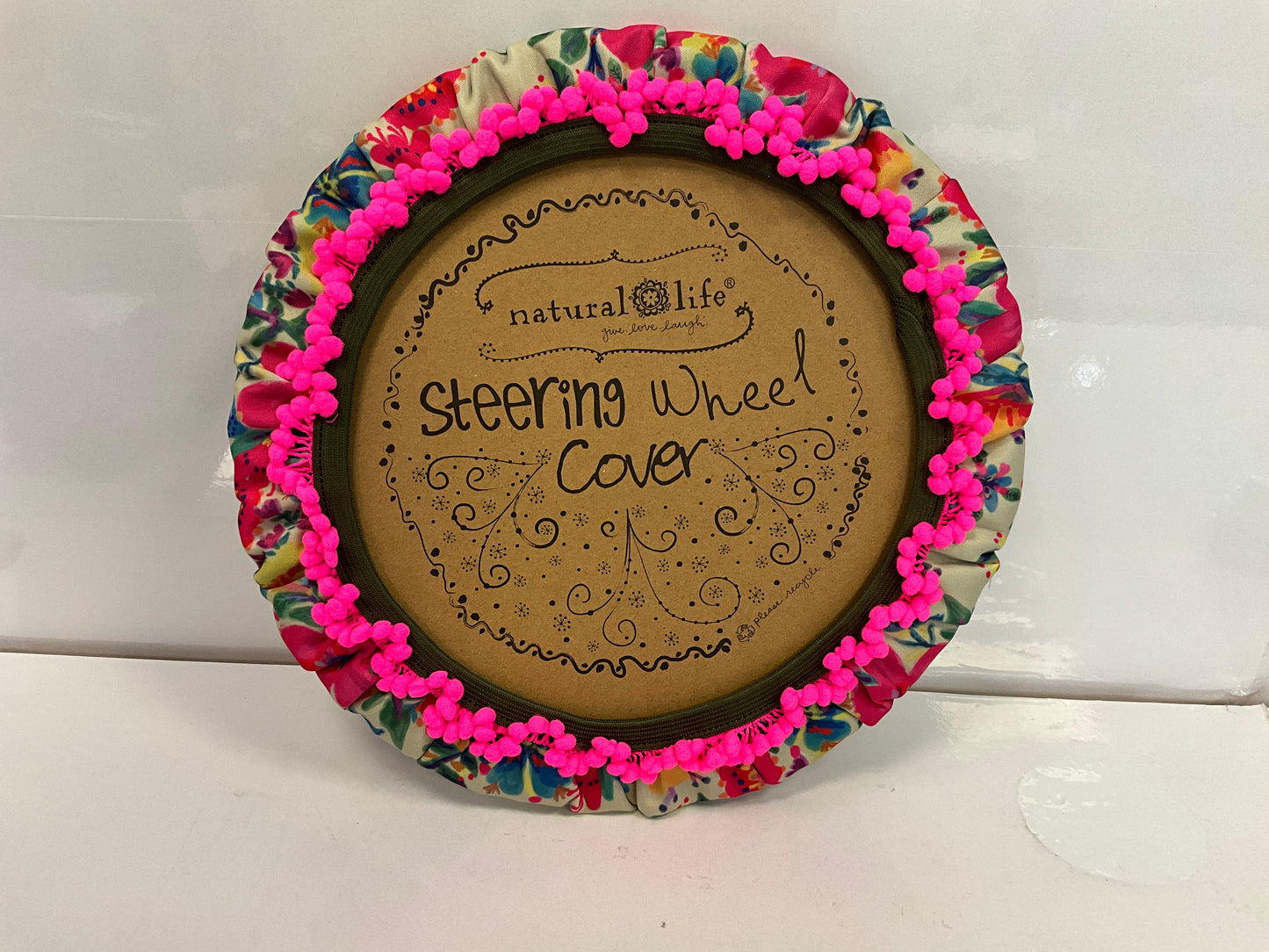 Nat Life Steering Wheel Cream Floral
