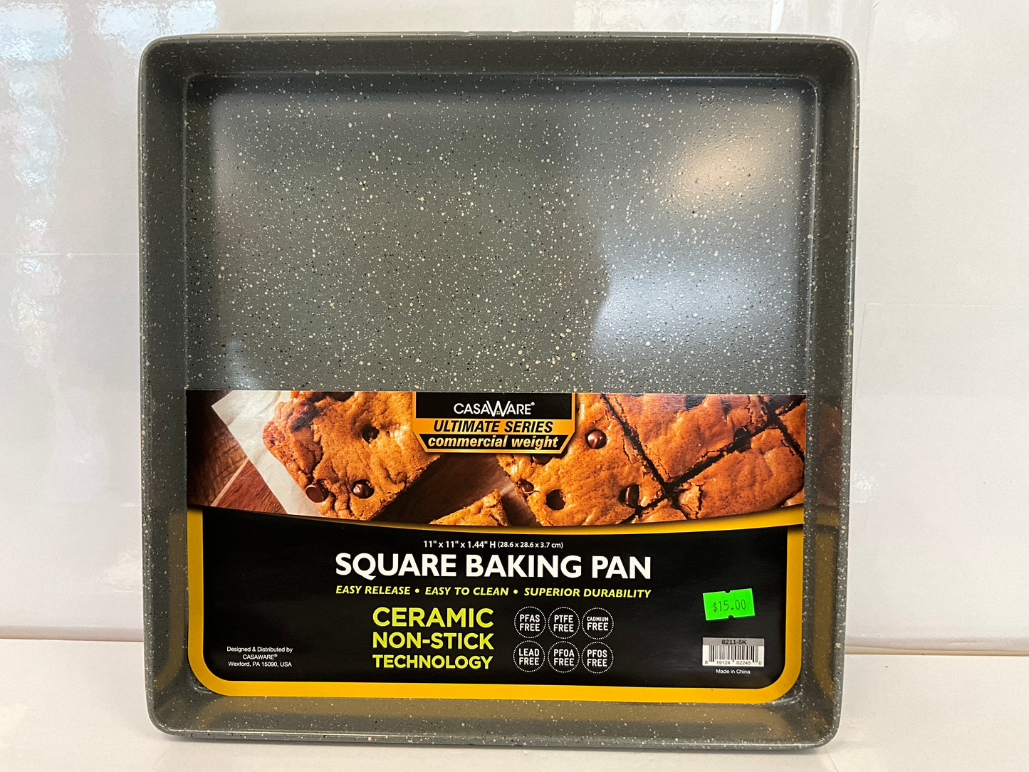 Casa Square Pan Silver