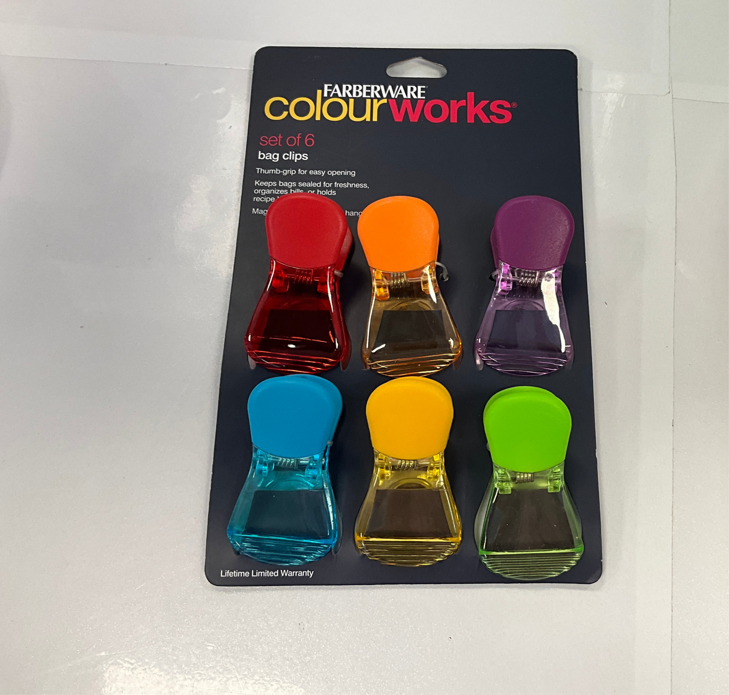 FARB 6 Mag Clips Colour Wks