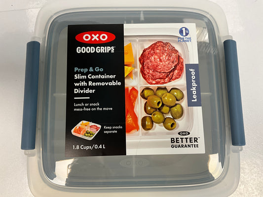 OXO Prep & Go Slim w/ Removable Divider
