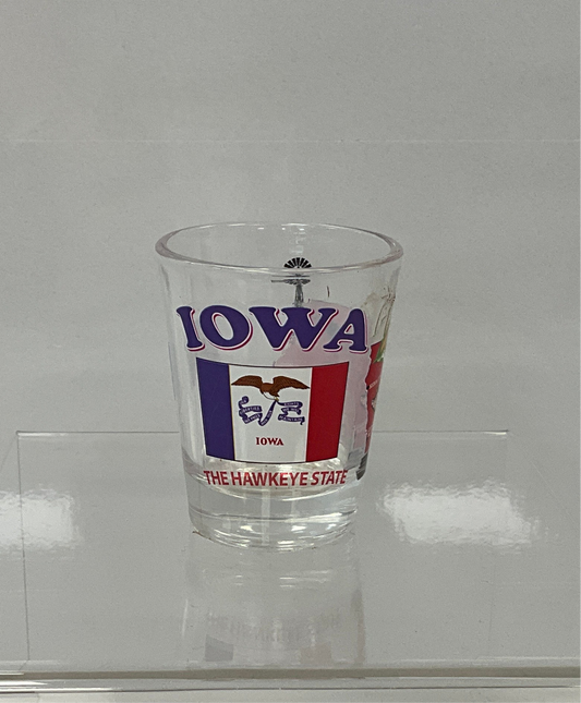 7 Star Shot Glass Iowa