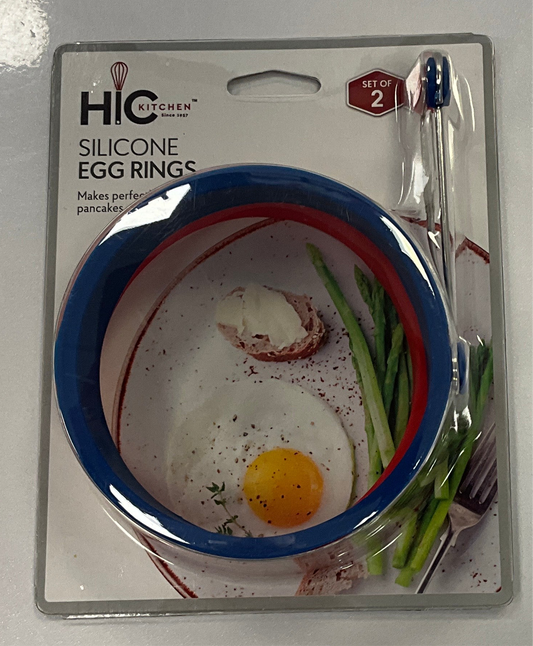 HIC Silicone Egg Rings