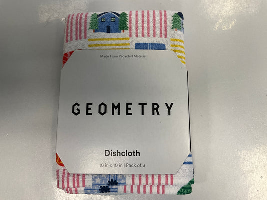 Geom Dish Holiday Checkered