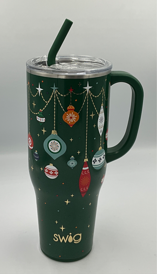 Swig 40oz Mug Deck The Halls