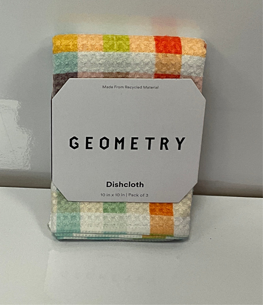 Geom Dish Woven Spring Plaid
