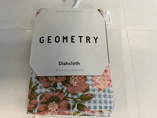 Geom Dish Floral Collage