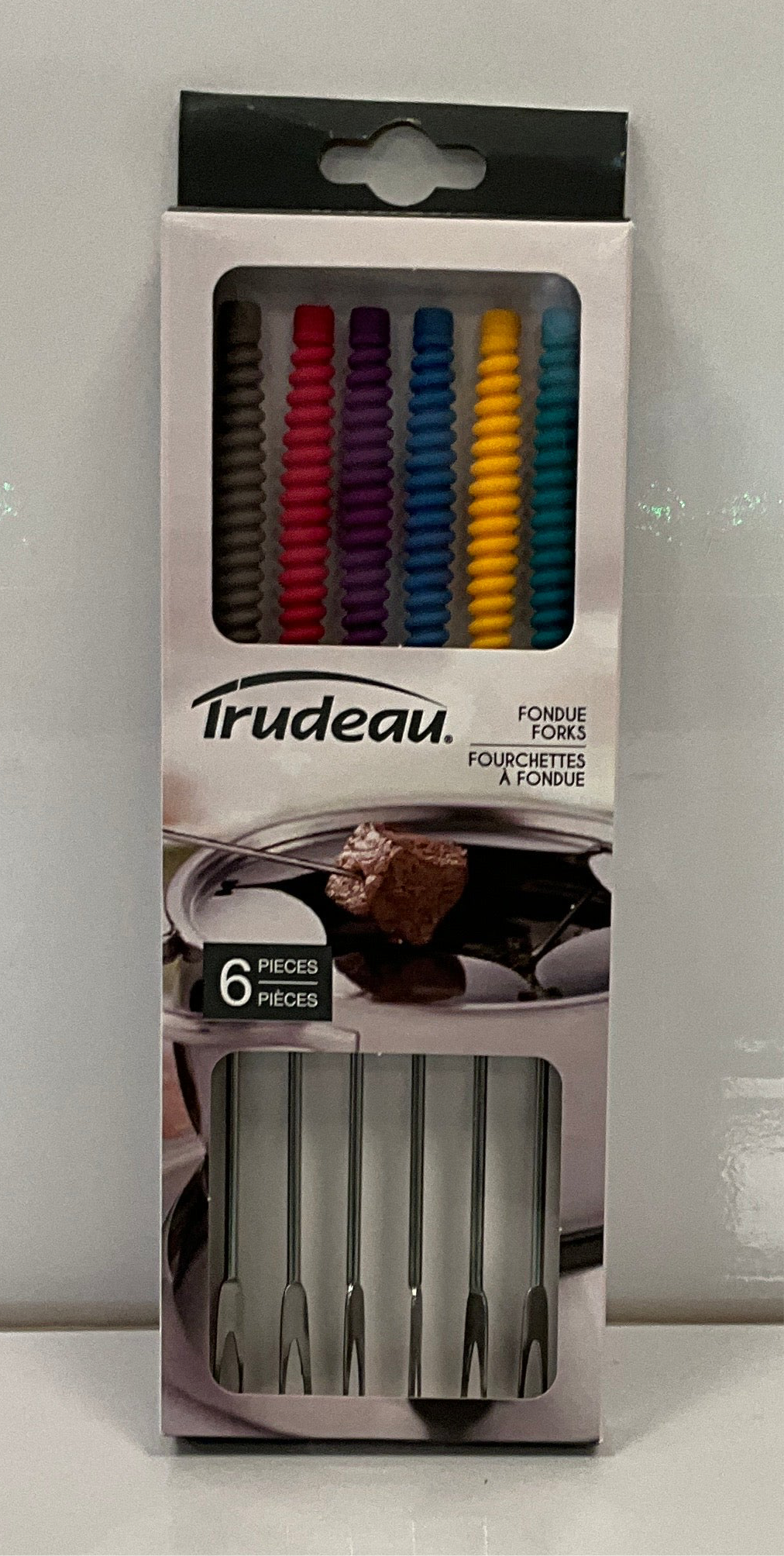Trudeau Fondue Forks Color