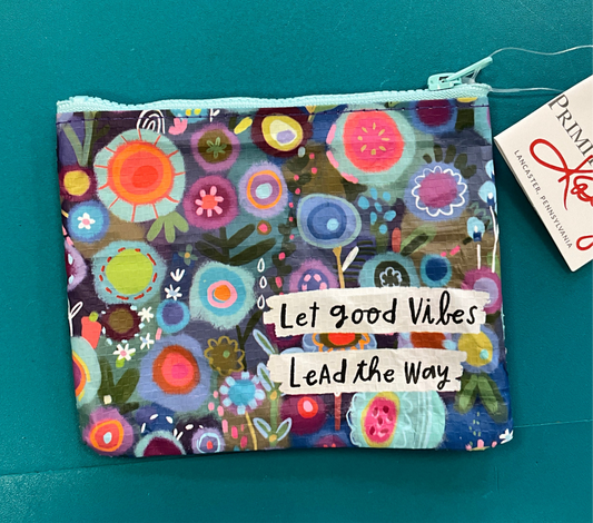 Prim Zip Pouch Good Vibes