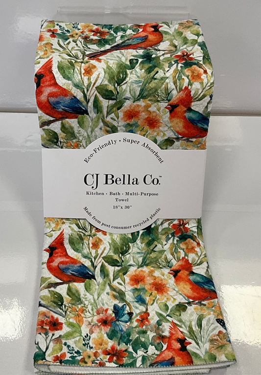 CJB Tea Colorful Cardinals