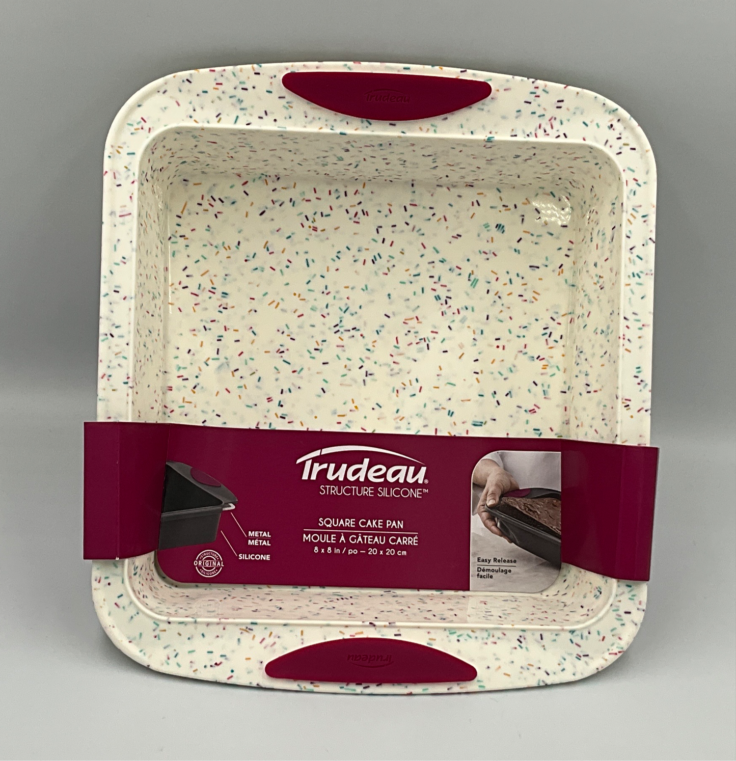 Trudeau Struct Sili Square Pan