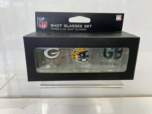 Mojo Shot Glasses Set Packers