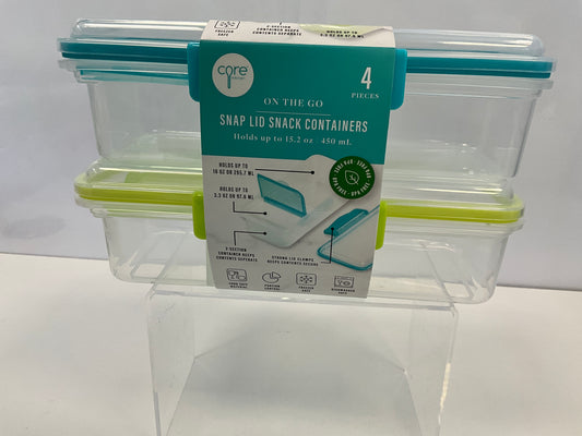 Core Snack Cont 2Set Div Green\Teal