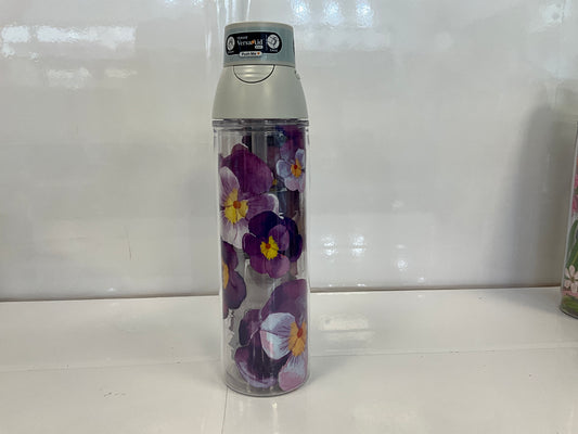 Tervis Bottle Watercolor Pansy