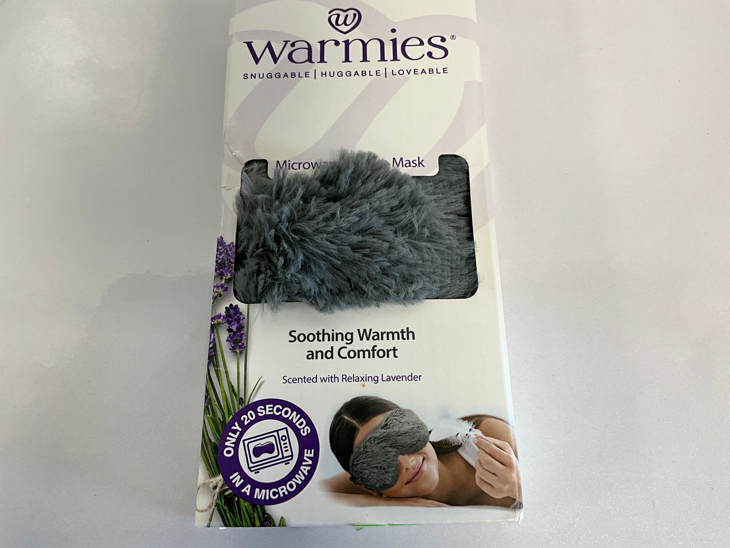 Warmies Mask Dk Gray