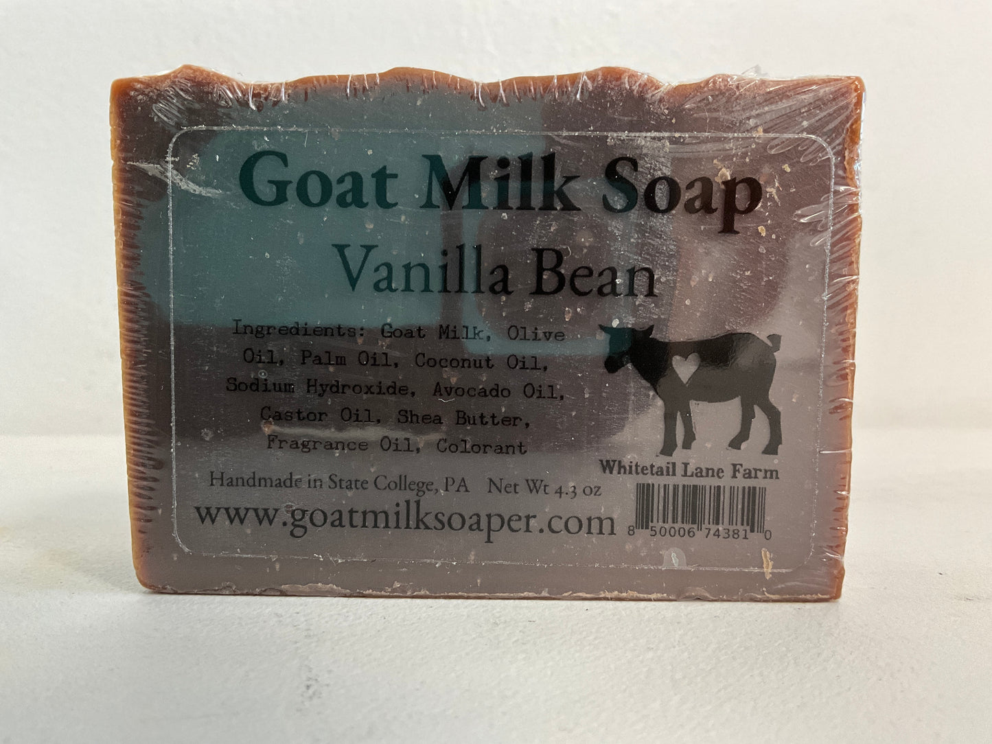 WLF Goat Soap Vanilla Bean