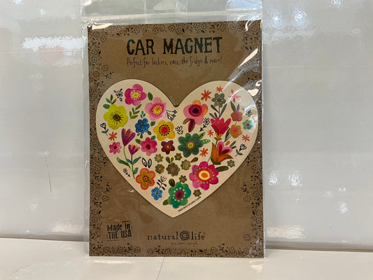 Nat Life Car Magnet Heart