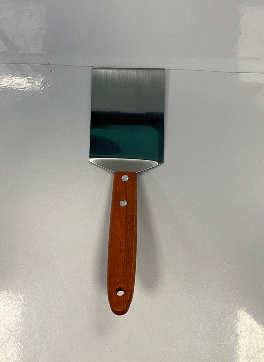 No UPC Spatulas, Metal w/ Wood Handle Sm