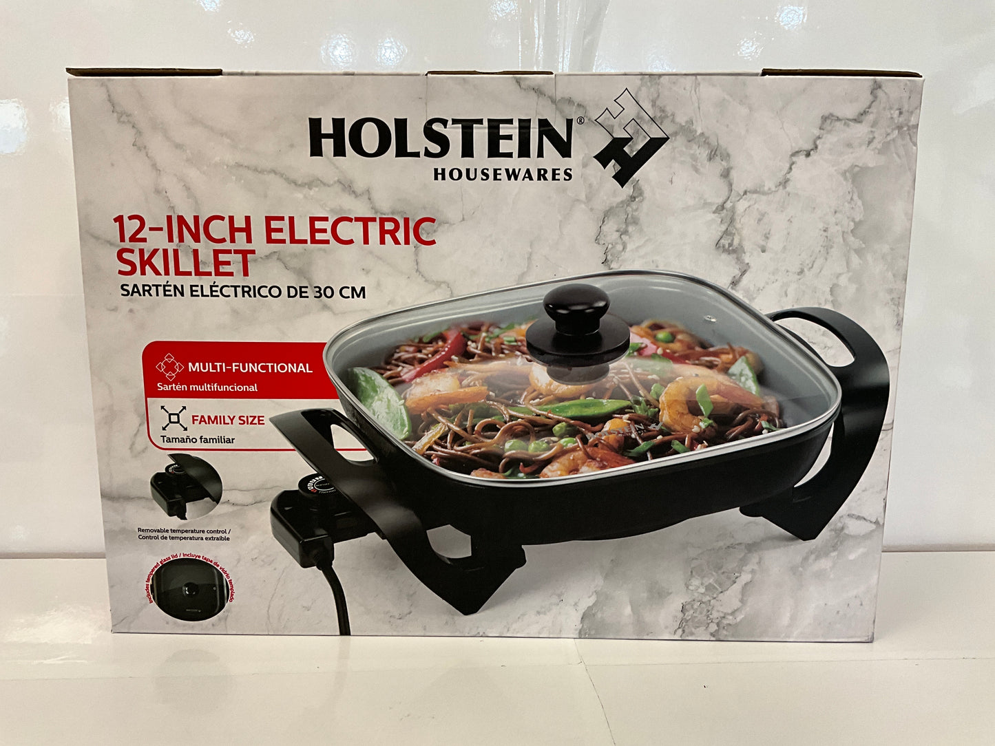 Holstein 12" Electric Skillet