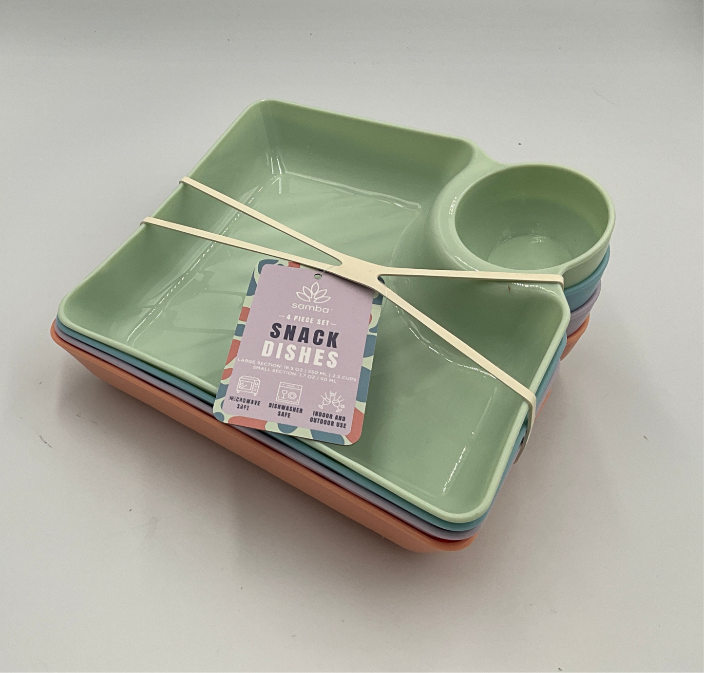 Core Set 4 Snack Dishes