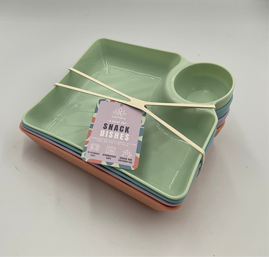 Core Set 4 Snack Dishes