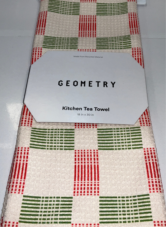 Geom Tea Be Merry Plaid