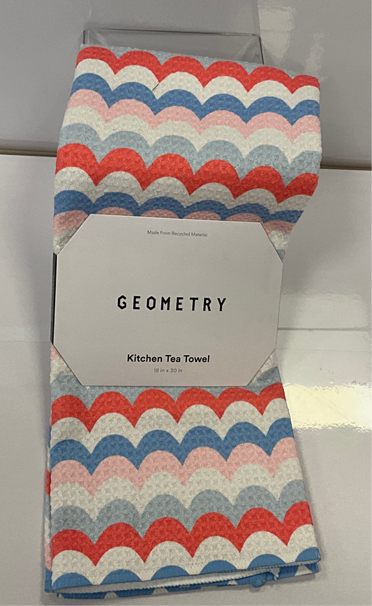 Geom Tea Scallop Stripes