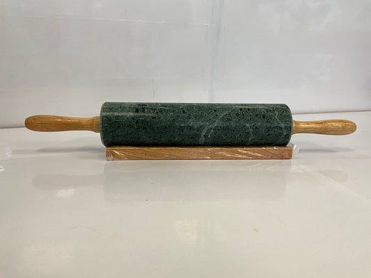 Fox Marble Rolling Pin Green