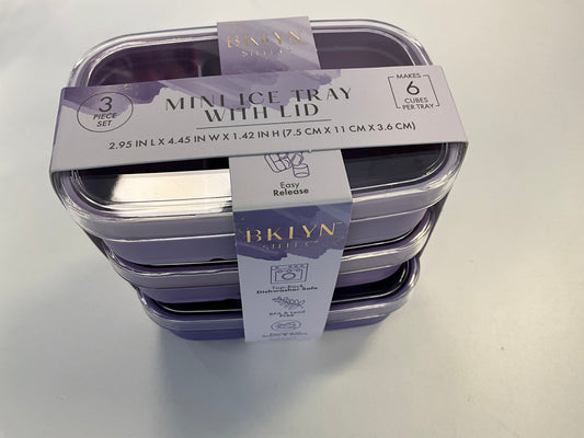 Core BS Mini Ice Tray w/Lid Purple