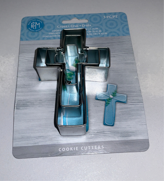 R&M Cookie Cutters 3pc Cross