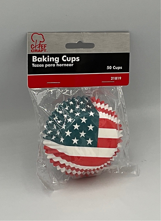 CC Baking Cups Flag