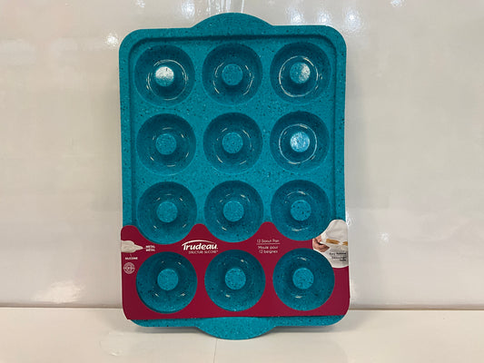 Trudeau SS 12 Donut Pan Trop Granite