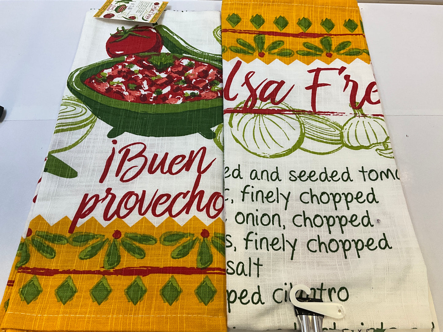DII Dish Towel Fiesta Recipe