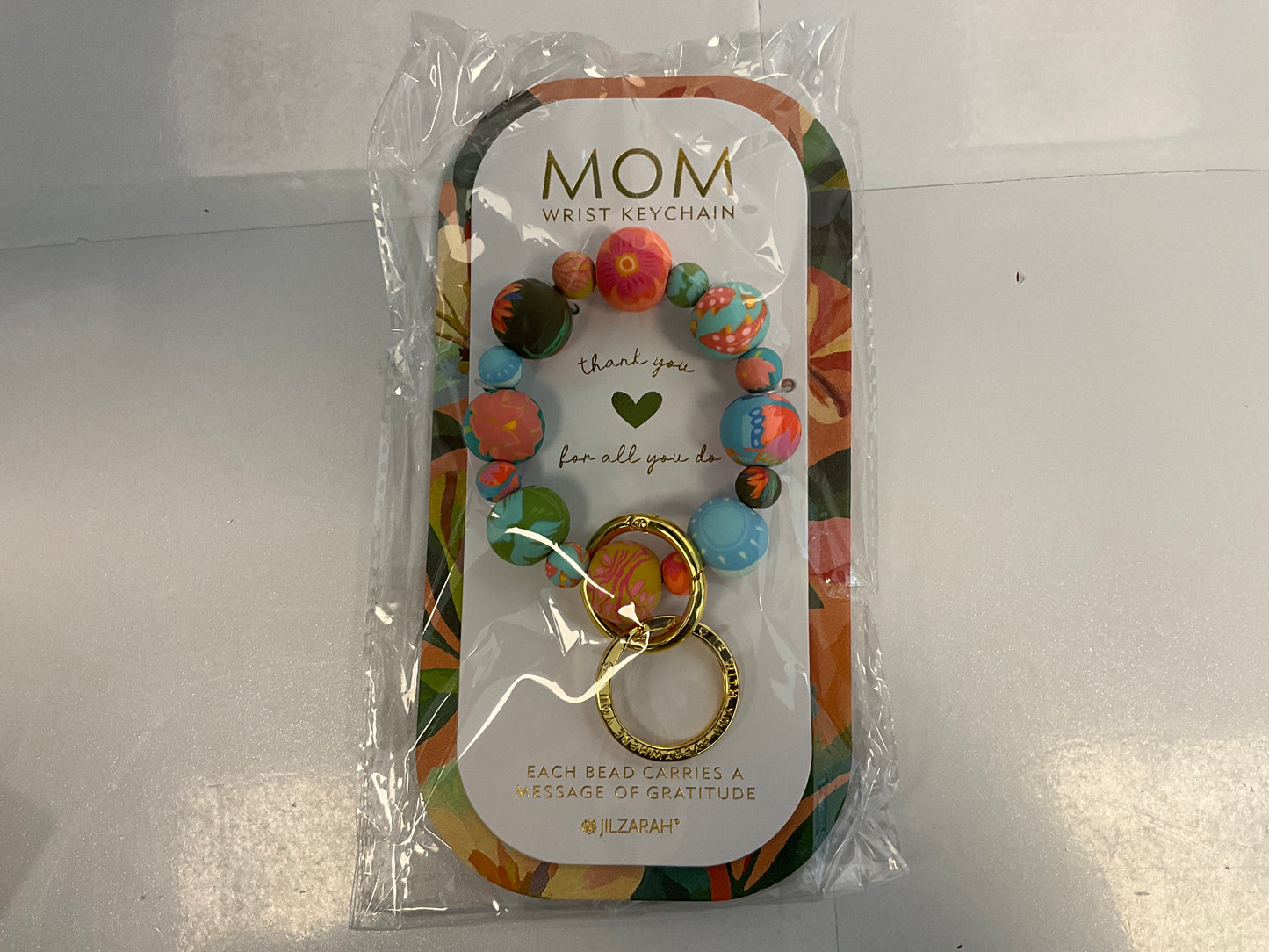 Jilz Wristlet Key Mom Love