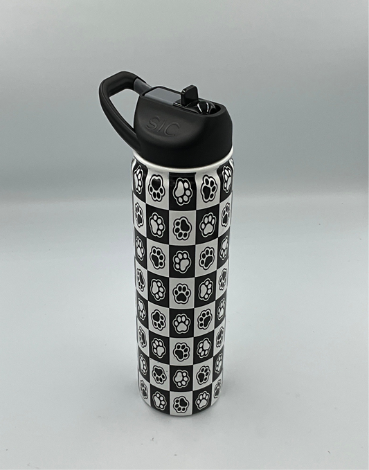 SIC 27oz Paw Prints