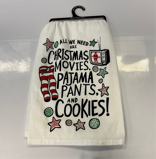 Prim Towel Movies Pants Cookies