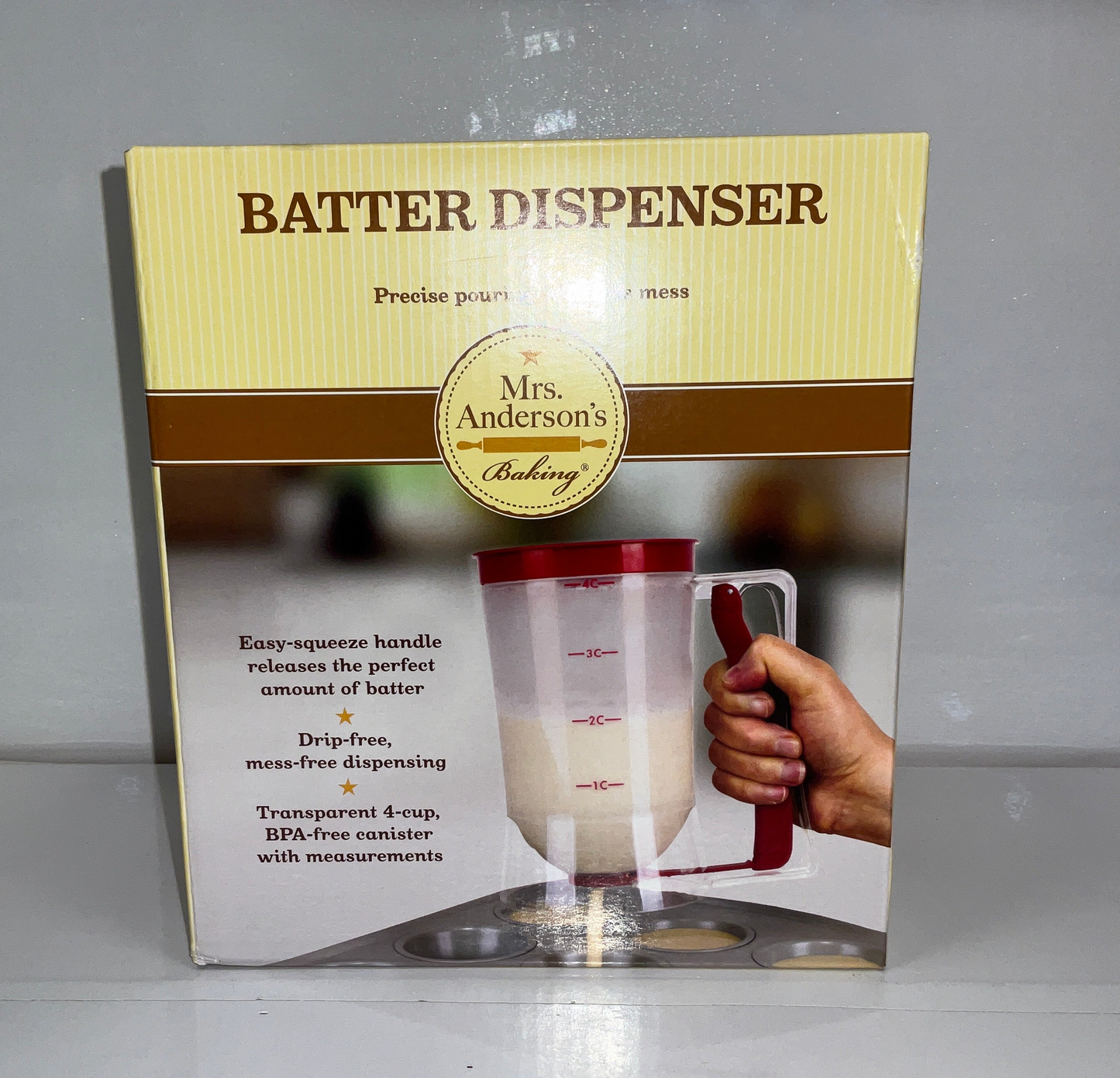 Mrs A Batter Dispenser
